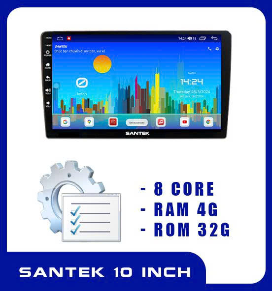 santek 10"