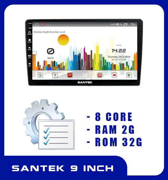 santek 9"