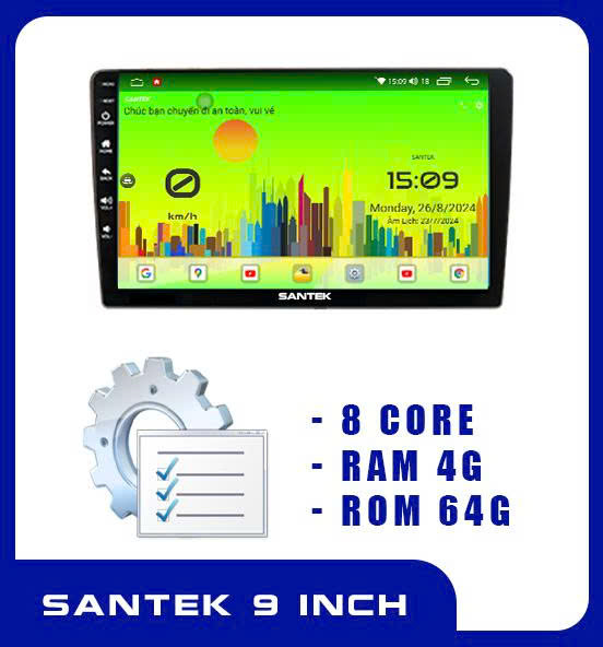 santek 9"