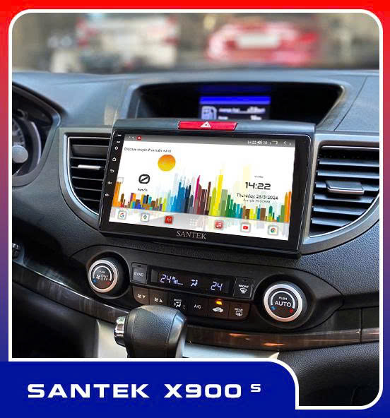 Man hinh oto Santek X900S